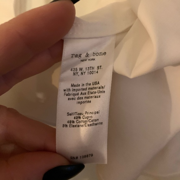 Rag & Bone Front and back button up - Picture 4 of 5
